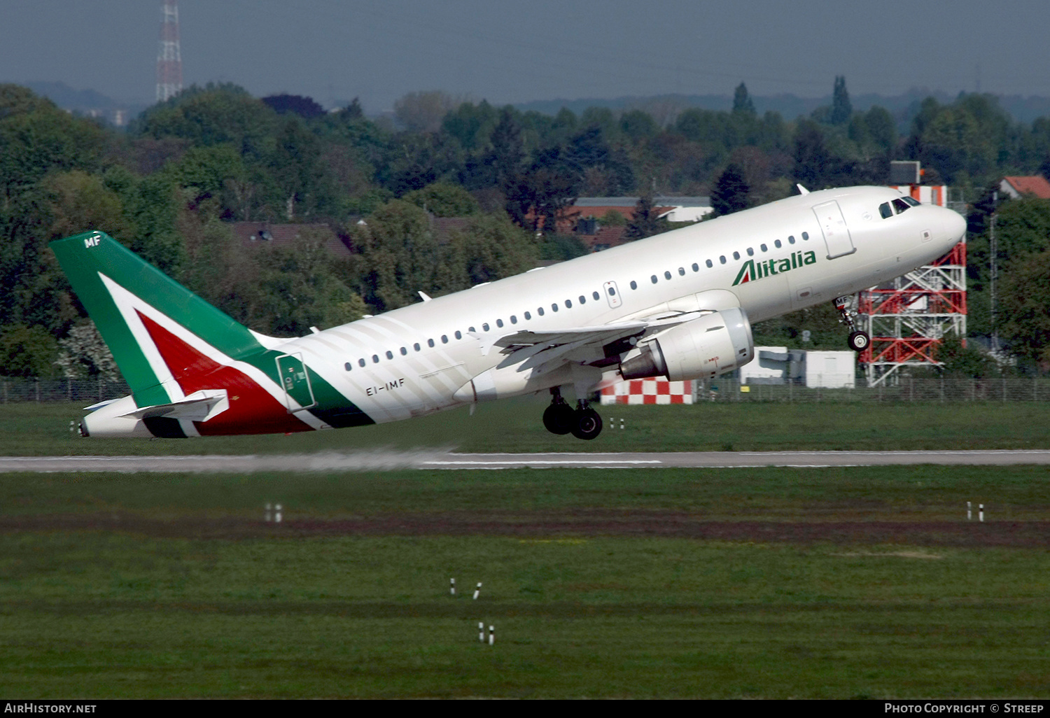 Aircraft Photo of EI-IMF | Airbus A319-112 | Alitalia | AirHistory.net #458295