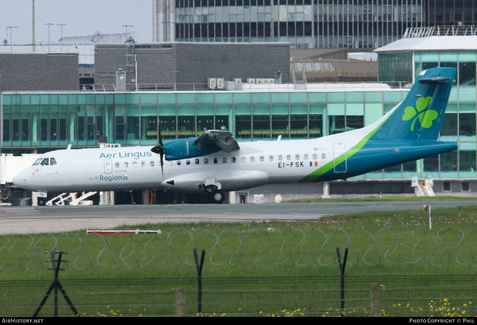 Aircraft Photo of EI-FSK | ATR ATR-72-600 (ATR-72-212A) | Aer Lingus Regional | AirHistory.net #458300