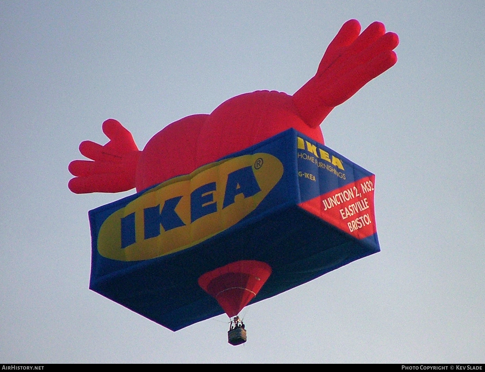 Aircraft Photo of G-IKEA | Cameron Ikea-120 SS | AirHistory.net #458310