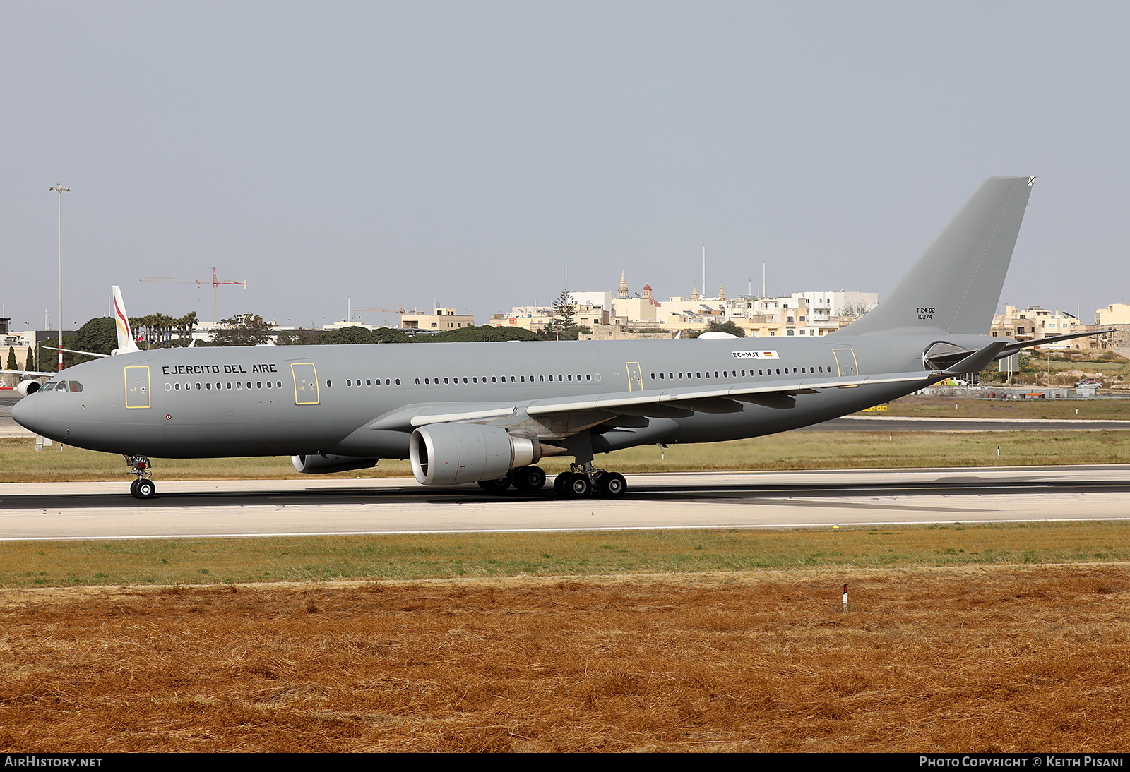 Aircraft Photo of T.24-02 / EC-MJT | Airbus A330-202 | Spain - Air Force | AirHistory.net #458324