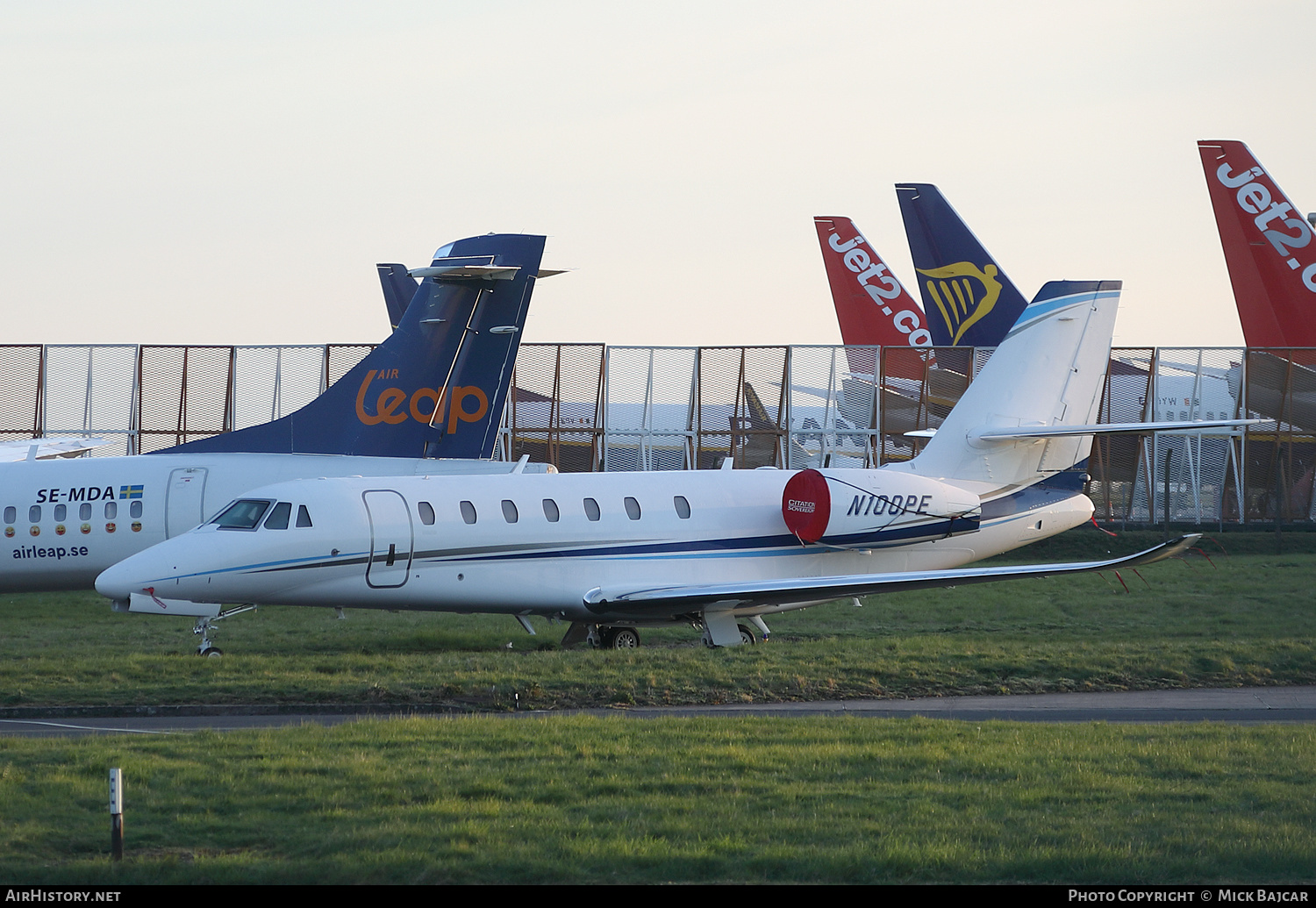 Aircraft Photo of N100PE | Cessna 680 Citation Sovereign+ | AirHistory.net #458335