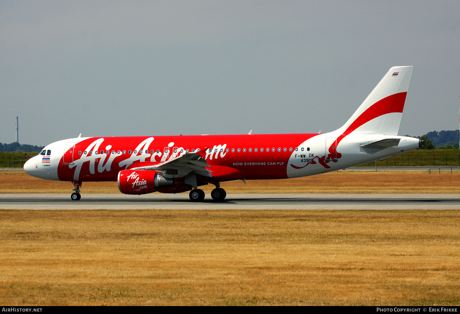 Aircraft Photo of F-WWDK | Airbus A320-216 | AirAsia | AirHistory.net #458357