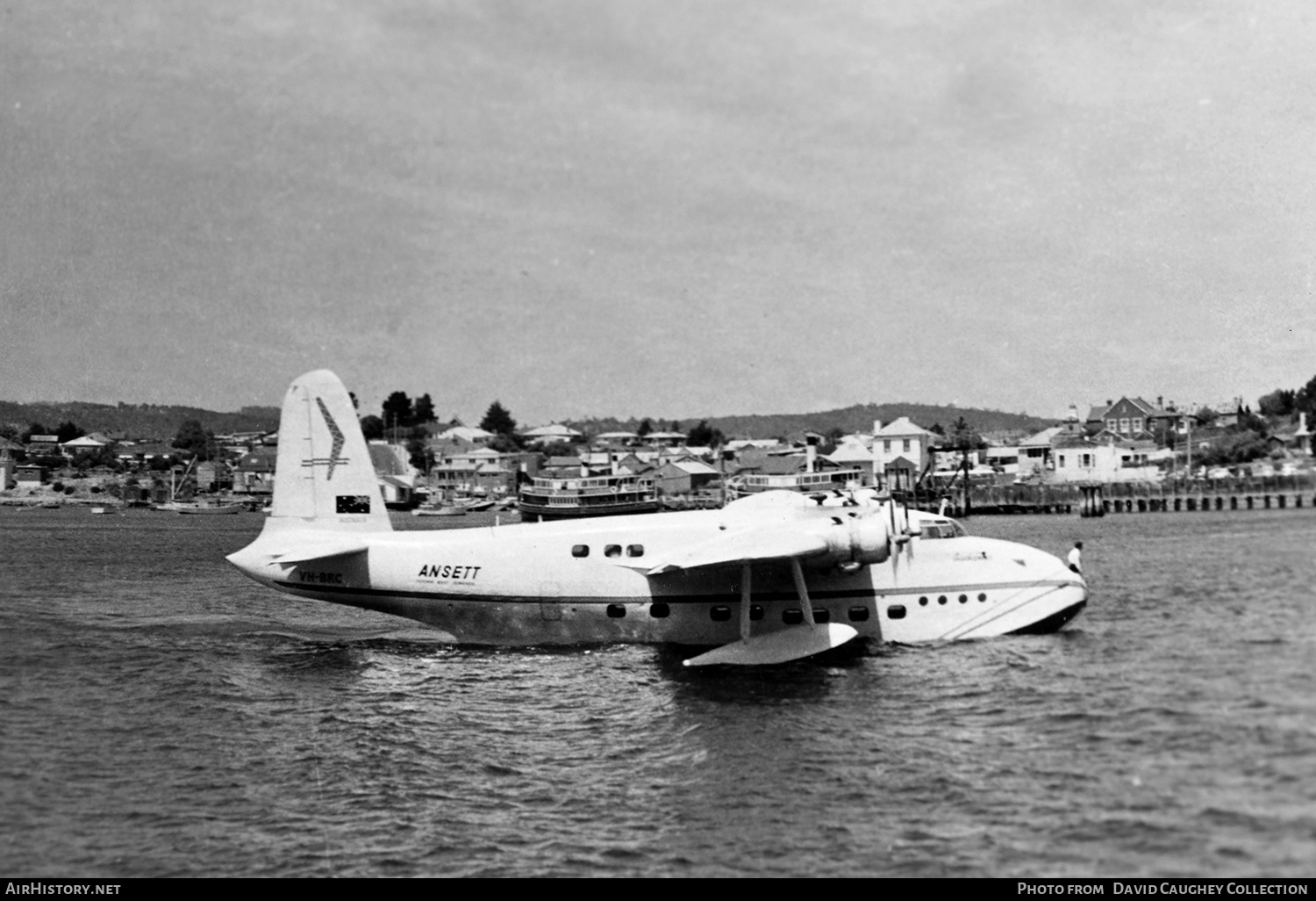 Aircraft Photo of VH-BRC | Short S.25 Sandringham 4 | Ansett Flying Boat Services | AirHistory.net #458359