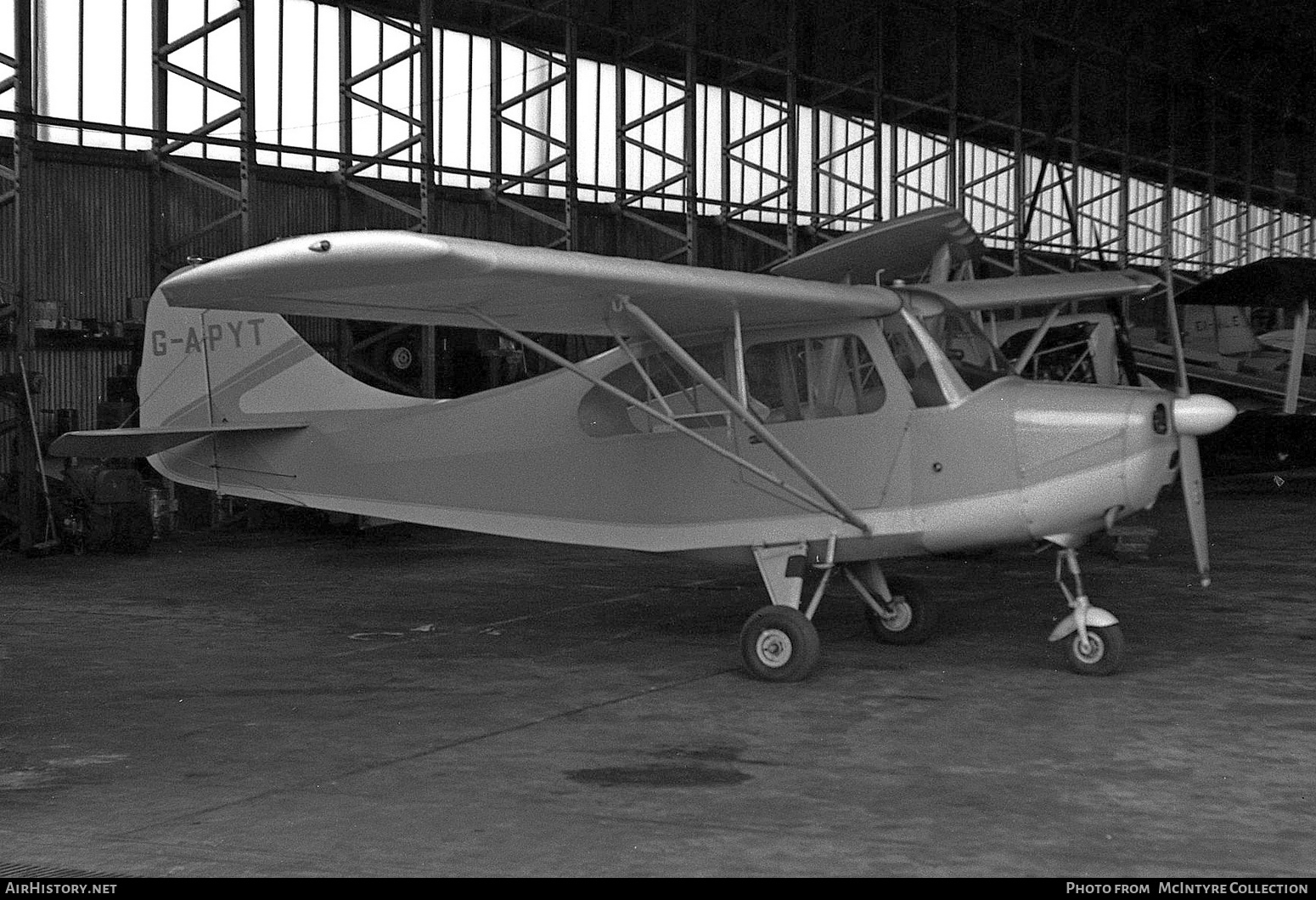 Aircraft Photo of G-APYT | Champion 7FC Tri-Traveler | AirHistory.net #458376