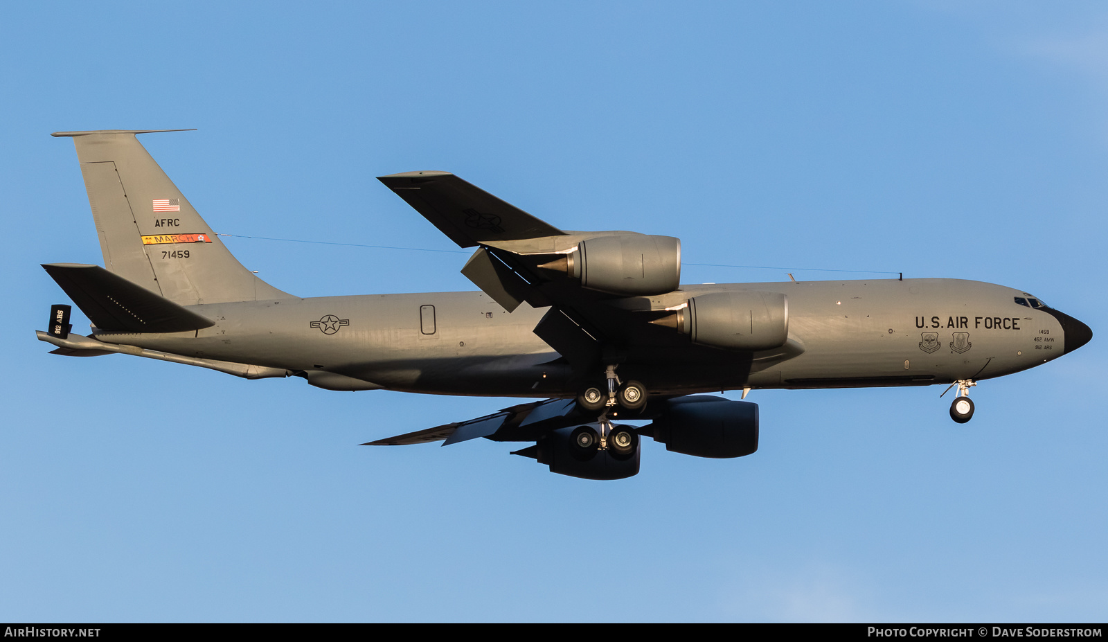 Aircraft Photo of 57-1459 / 71459 | Boeing KC-135R Stratotanker | USA - Air Force | AirHistory.net #458382