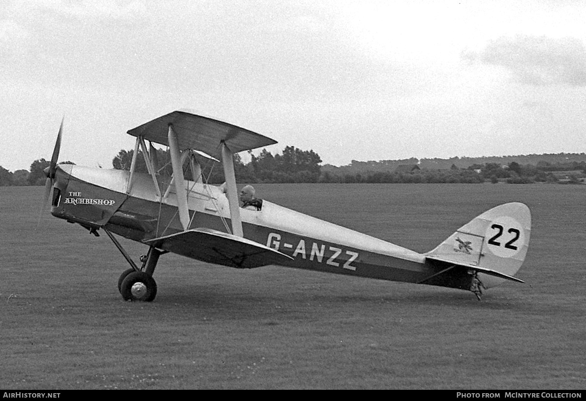 Aircraft Photo of G-ANZZ | De Havilland D.H. 82A Tiger Moth II | AirHistory.net #458383