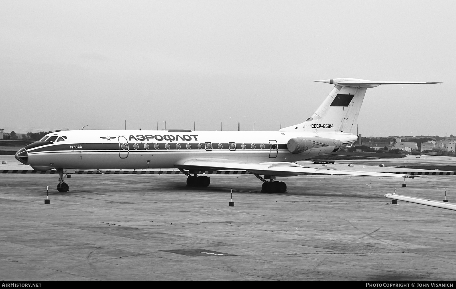 Aircraft Photo of CCCP-65914 | Tupolev Tu-134A | Aeroflot | AirHistory.net #458389