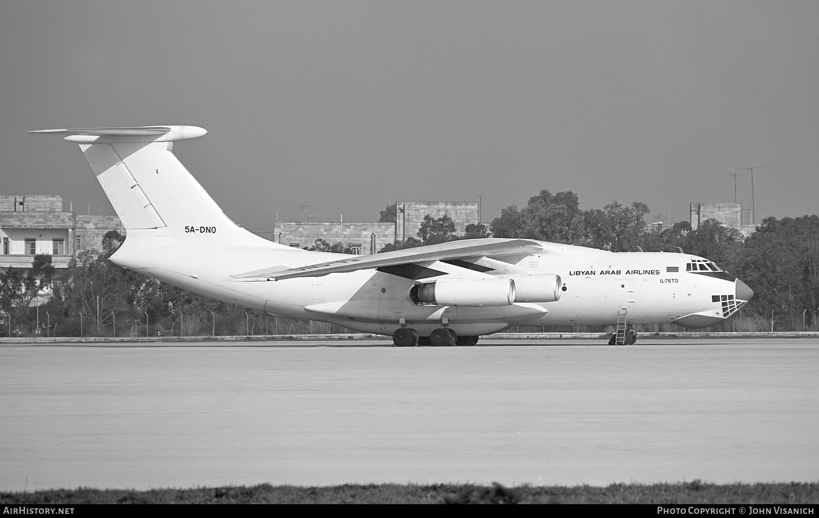 Aircraft Photo of 5A-DNO | Ilyushin Il-76TD | Libyan Arab Airlines | AirHistory.net #458394