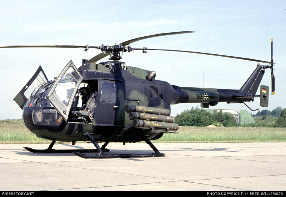 Aircraft Photo of 8766 | MBB BO-105P1M | Germany - Army | AirHistory.net #458403