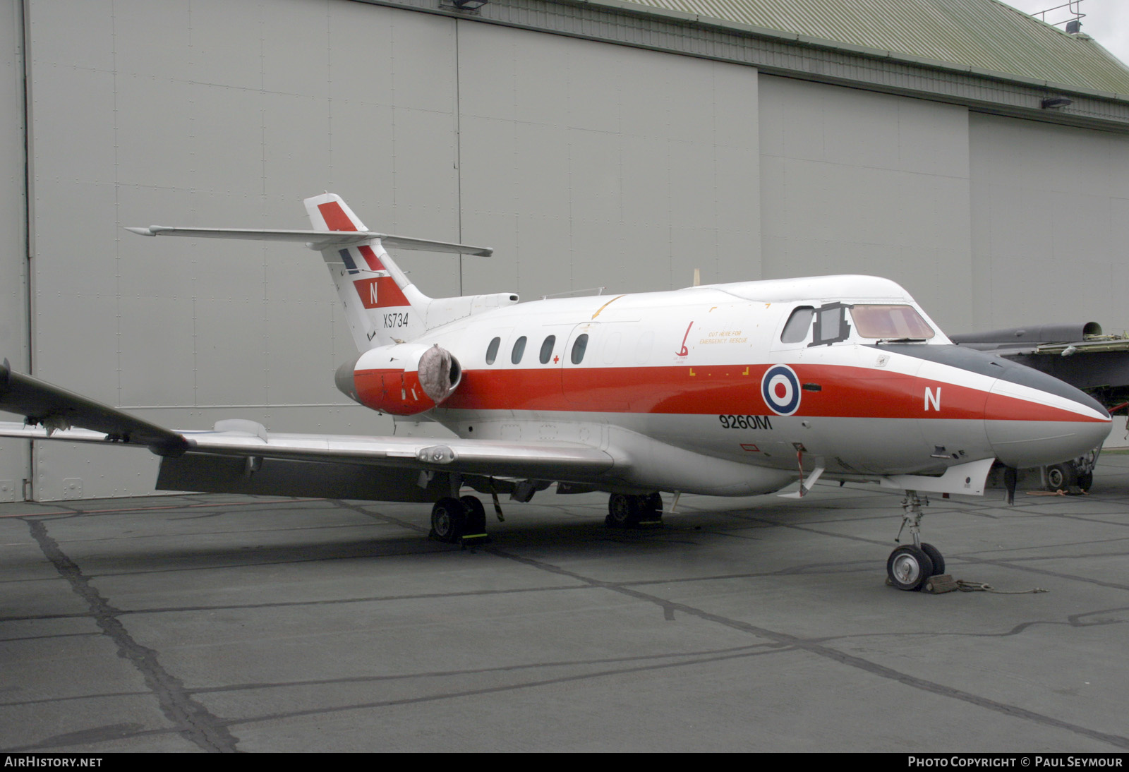 Aircraft Photo of XS734 / 9260M | Hawker Siddeley HS-125-2 Dominie T1 | UK - Air Force | AirHistory.net #458409