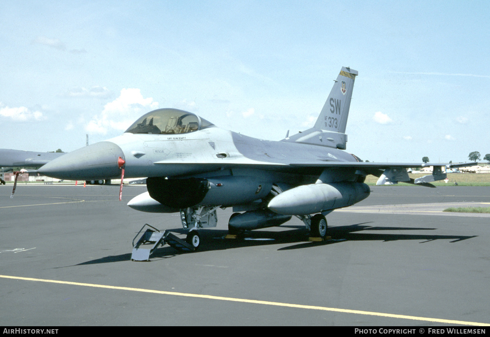 Aircraft Photo of 91-0373 / AF91-373 | General Dynamics F-16CM Fighting Falcon | USA - Air Force | AirHistory.net #458417