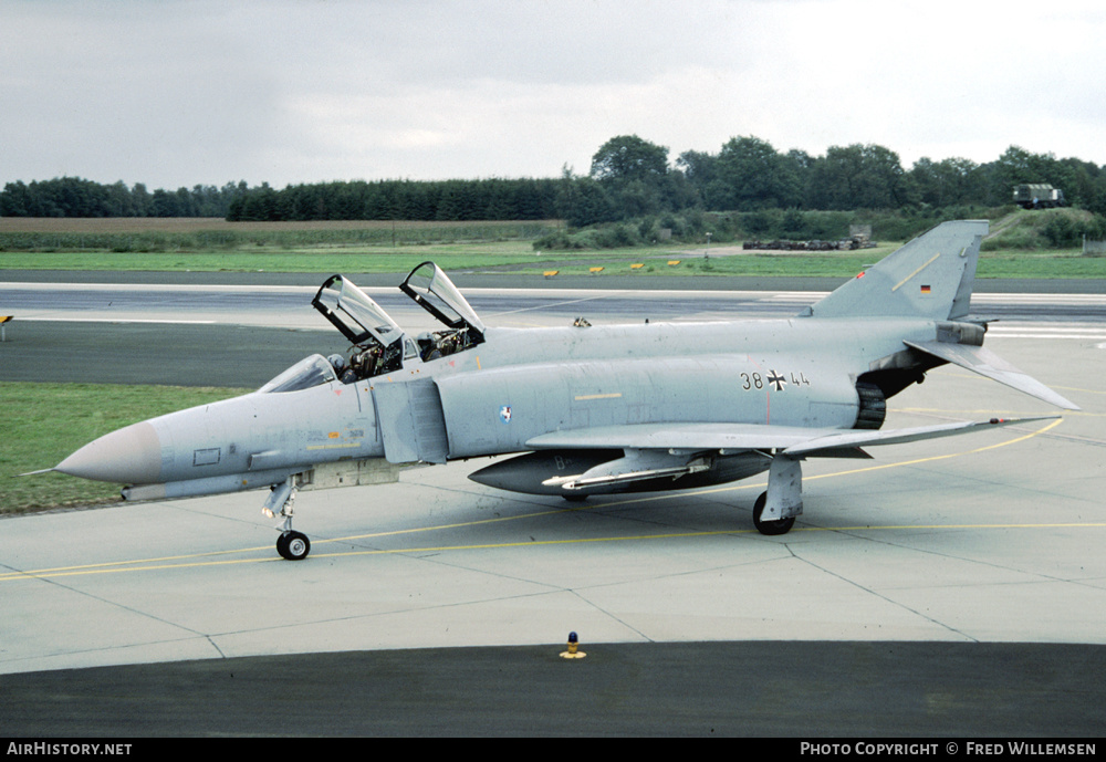 Aircraft Photo of 3844 | McDonnell Douglas F-4F Phantom II | Germany - Air Force | AirHistory.net #458425