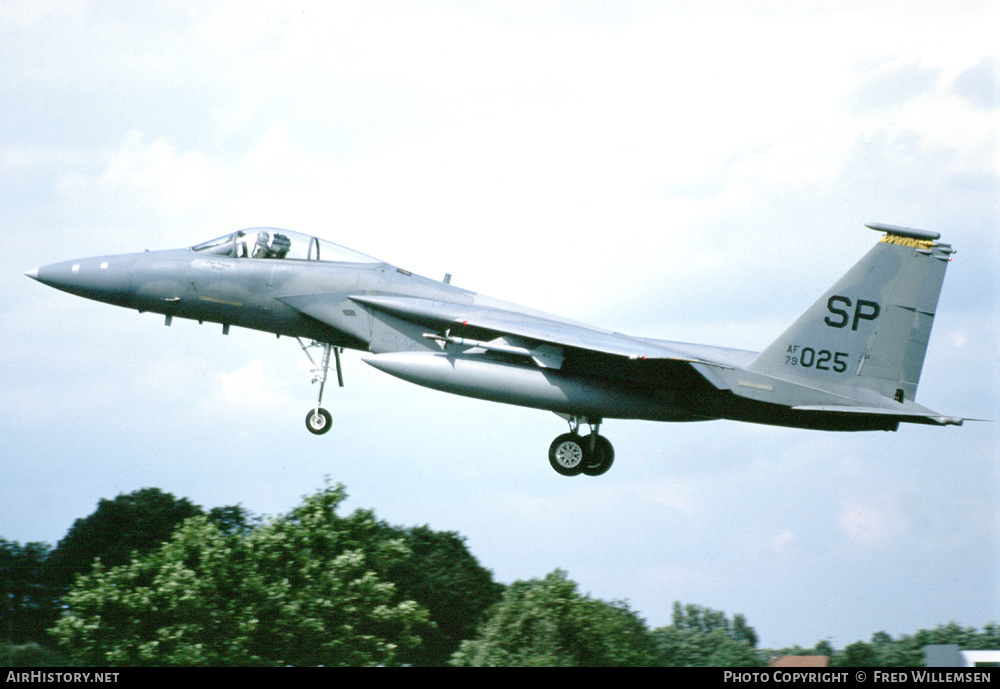Aircraft Photo of 79-0025 / AF79-025 | McDonnell Douglas F-15C Eagle | USA - Air Force | AirHistory.net #458434