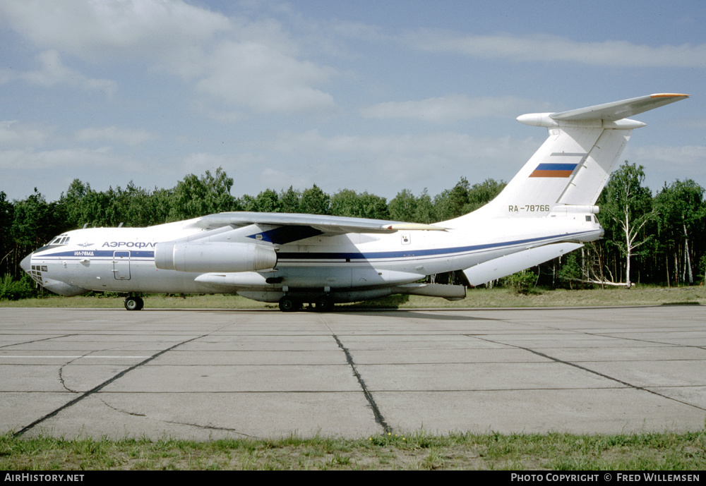 Aircraft Photo of RA-78766 | Ilyushin Il-76MD | Aeroflot | AirHistory.net #458444