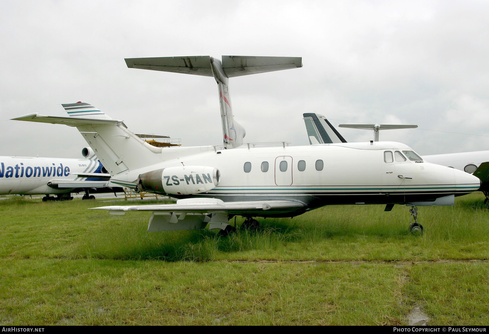 Aircraft Photo of ZS-MAN | Hawker Siddeley HS-125-1B/522 | AirHistory.net #458446