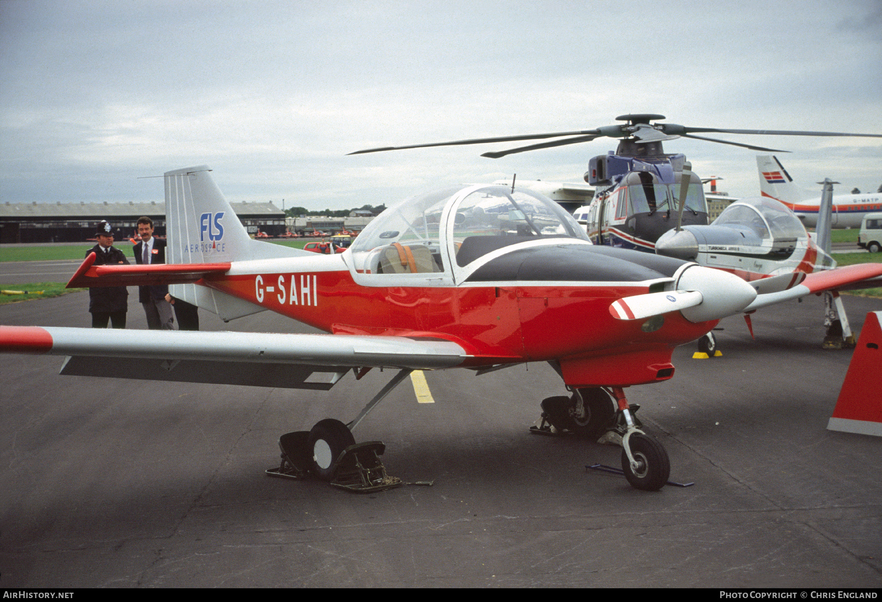 Aircraft Photo of G-SAHI | Trago Mills SAH-1 (modified) | FLS Aerospace | AirHistory.net #458536