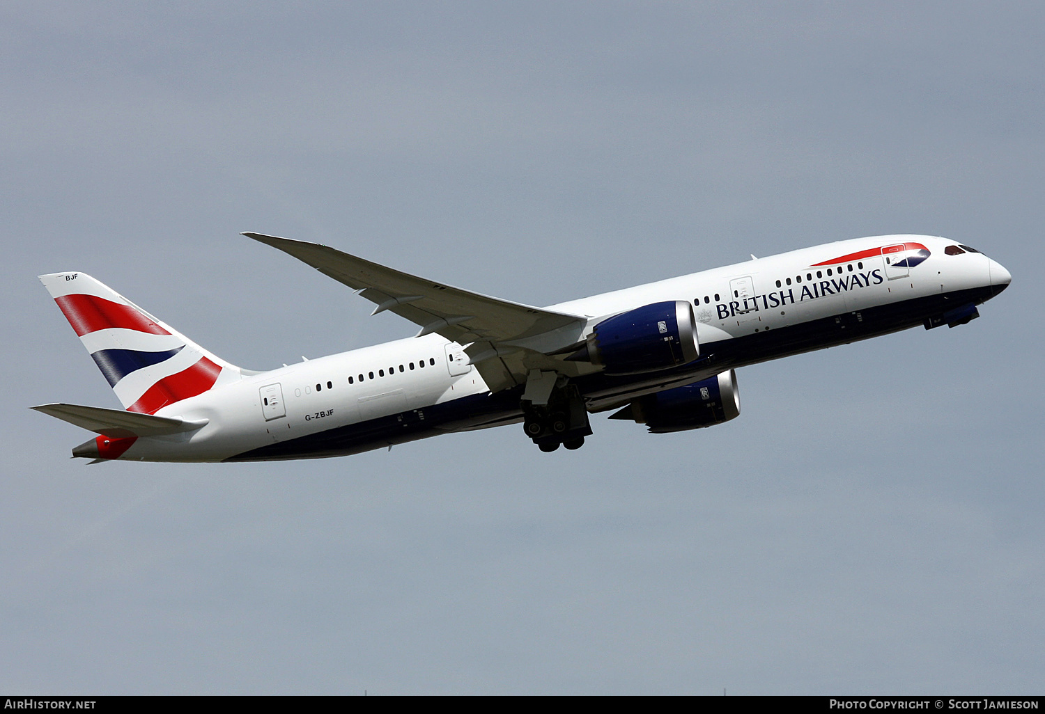 Aircraft Photo of G-ZBJF | Boeing 787-8 Dreamliner | British Airways | AirHistory.net #458546
