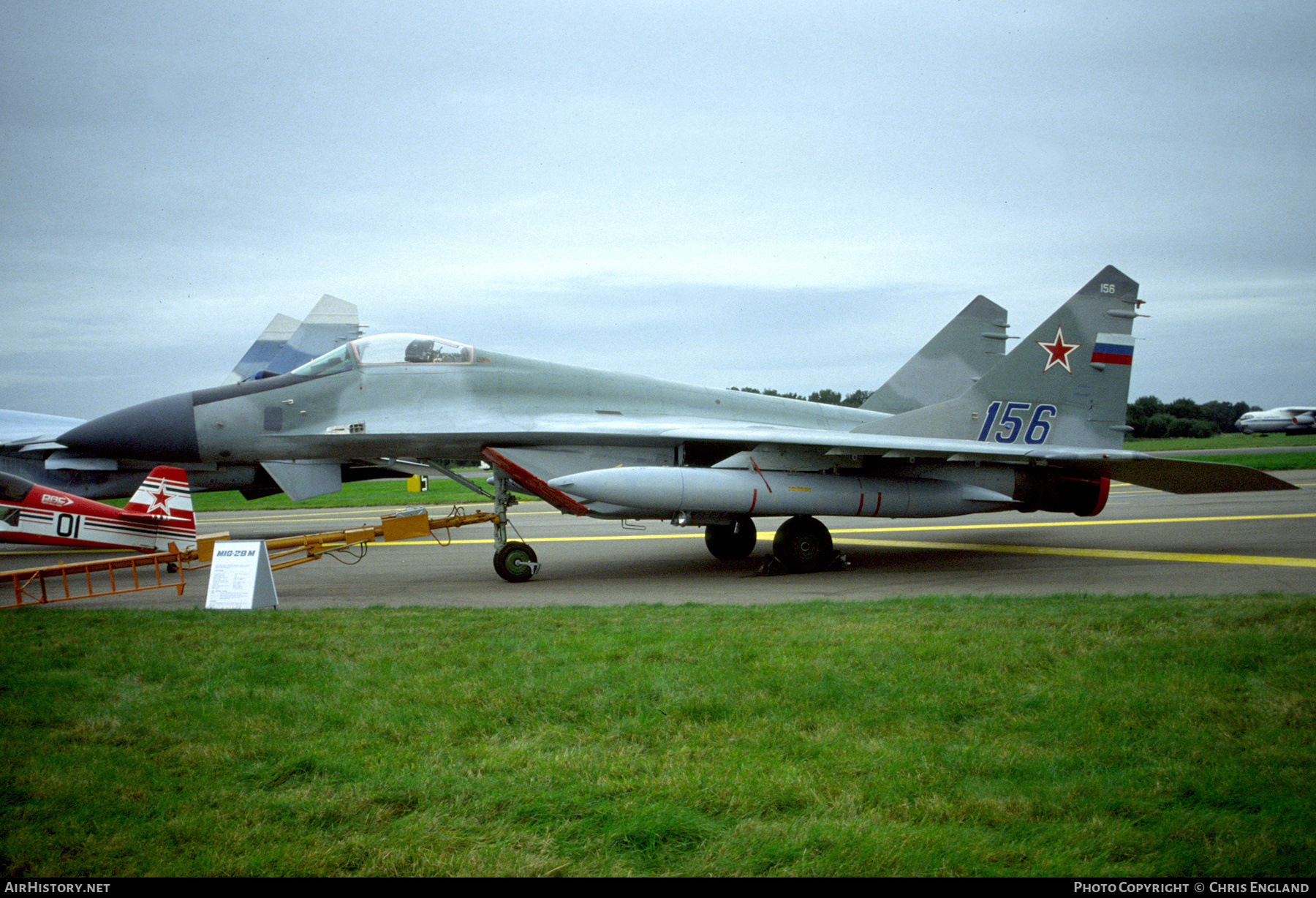 Aircraft Photo of 156 blue | Mikoyan-Gurevich MiG-29M | Russia - Air Force | AirHistory.net #458556