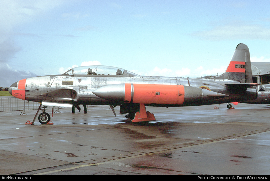 Aircraft Photo of 21029 | Canadair T-33AN Silver Star 3 | France - Air Force | AirHistory.net #458559