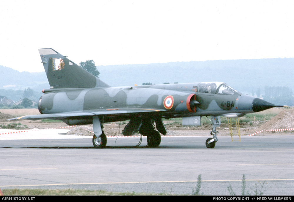 Aircraft Photo of 554 | Dassault Mirage IIIE | France - Air Force | AirHistory.net #458564
