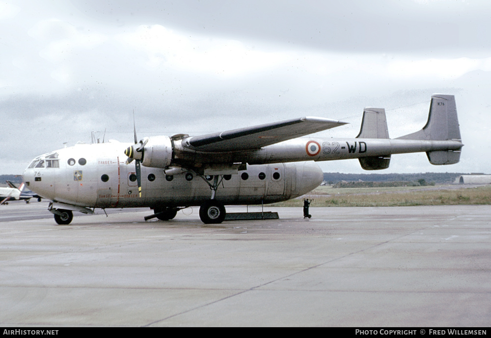 Aircraft Photo of 76 | Nord 2501F-2 Noratlas | France - Air Force | AirHistory.net #458569