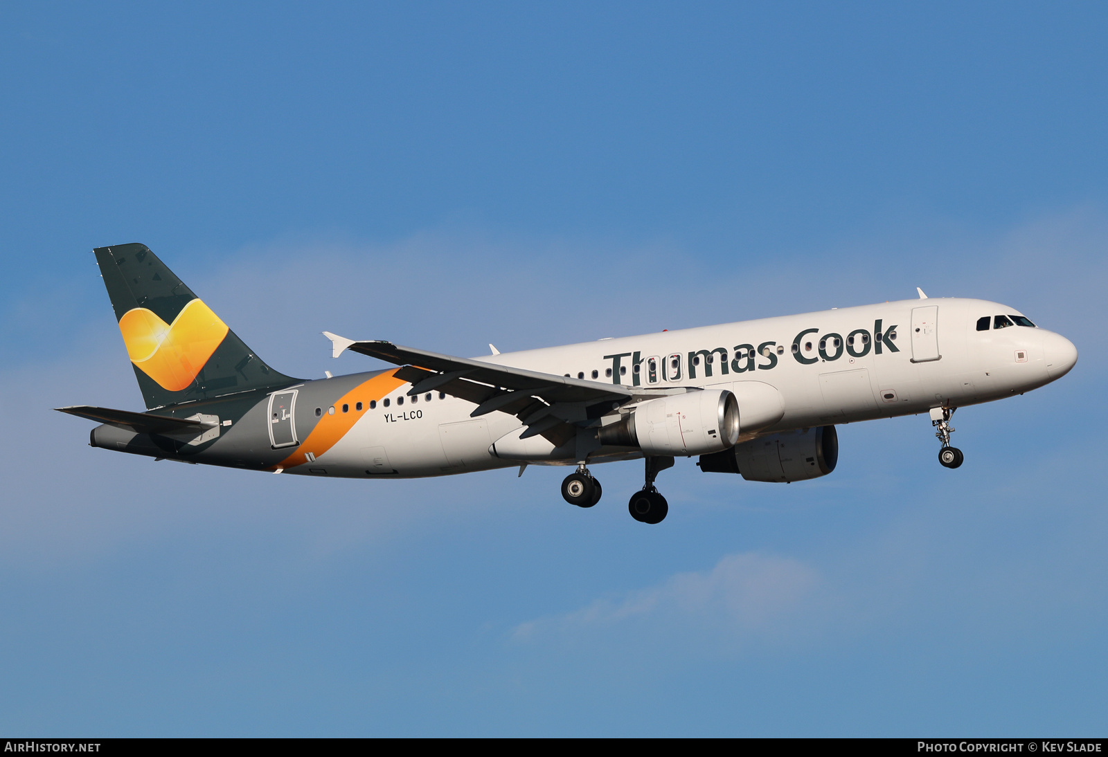 Aircraft Photo of YL-LCO | Airbus A320-214 | Thomas Cook Airlines | AirHistory.net #458597