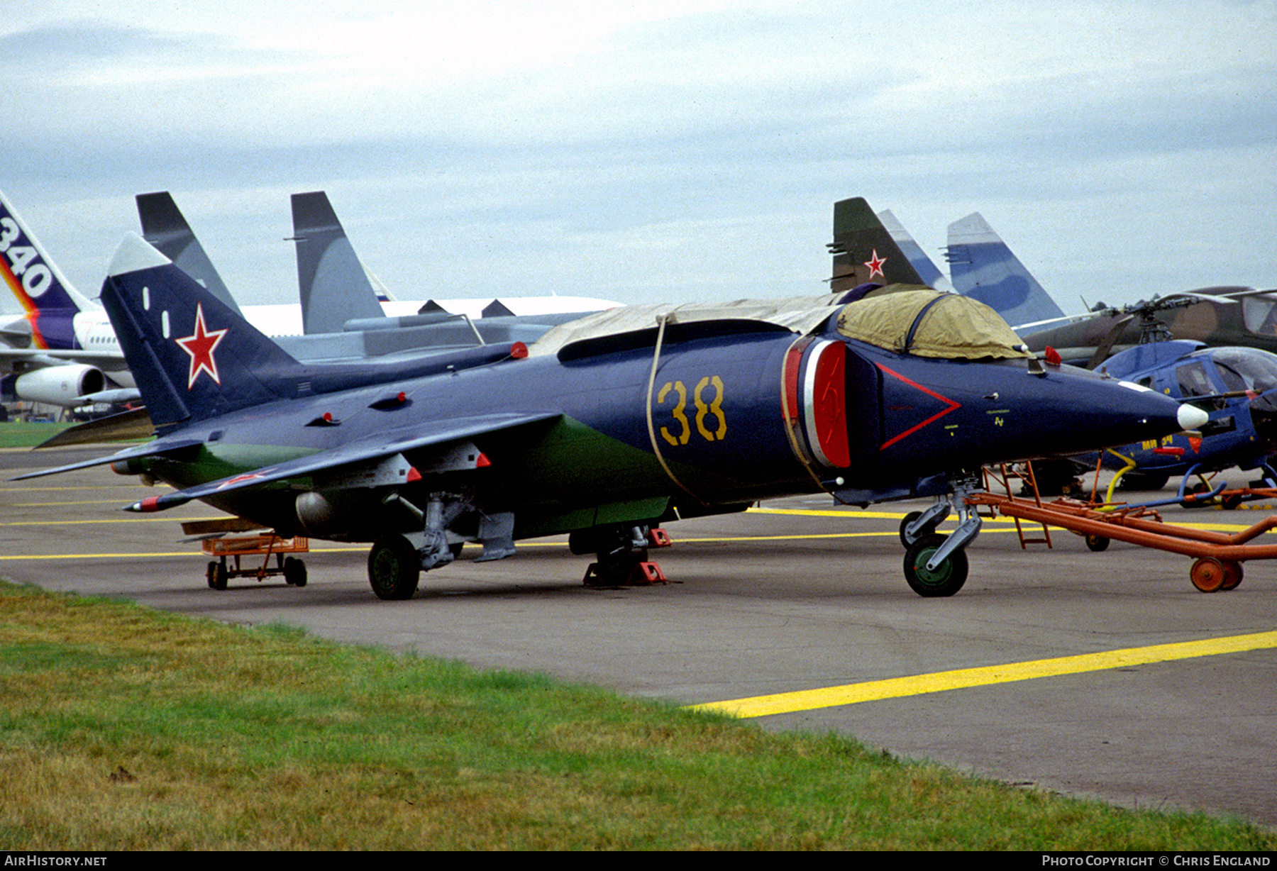 Aircraft Photo of 38 yellow | Yakovlev Yak-38 | Russia - Navy | AirHistory.net #458625