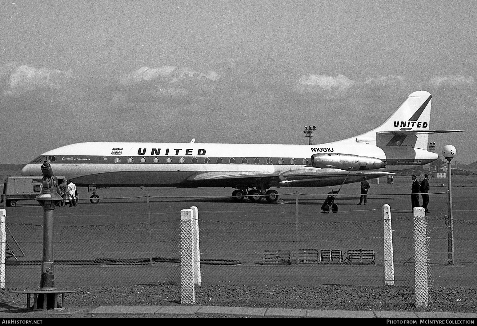 Aircraft Photo of N1001U | Sud SE-210 Caravelle VI-R | United Air Lines | AirHistory.net #458631