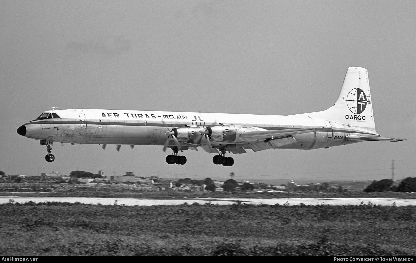 Aircraft Photo of EI-BGO | Canadair CL-44J | Aer Turas | AirHistory.net #458633