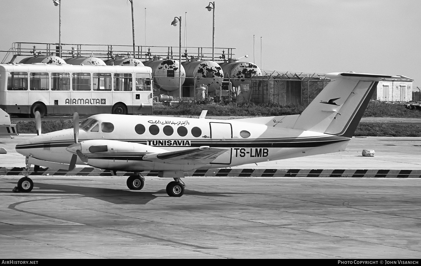 Aircraft Photo of TS-LMB | Beech B200 Super King Air | Tunisavia | AirHistory.net #458634