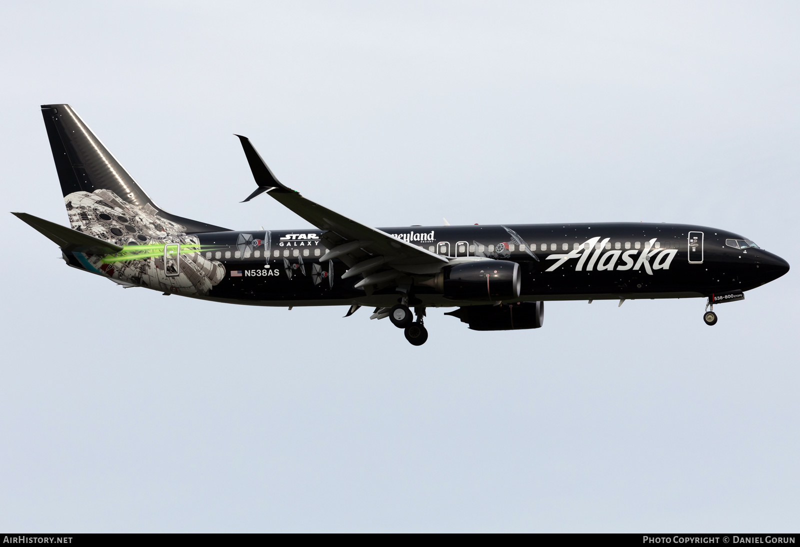 Aircraft Photo of N538AS | Boeing 737-890 | Alaska Airlines | AirHistory.net #458657