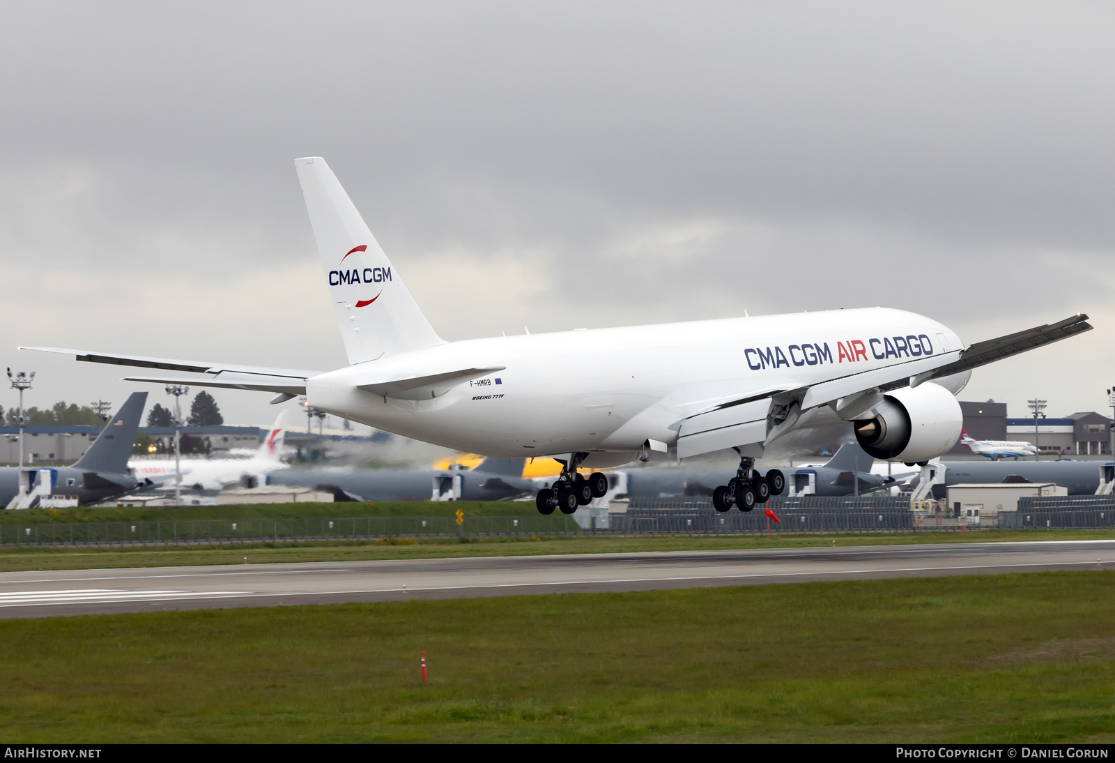 Aircraft Photo of F-HMRB | Boeing 777-F | CMA CGM Air Cargo | AirHistory.net #458660