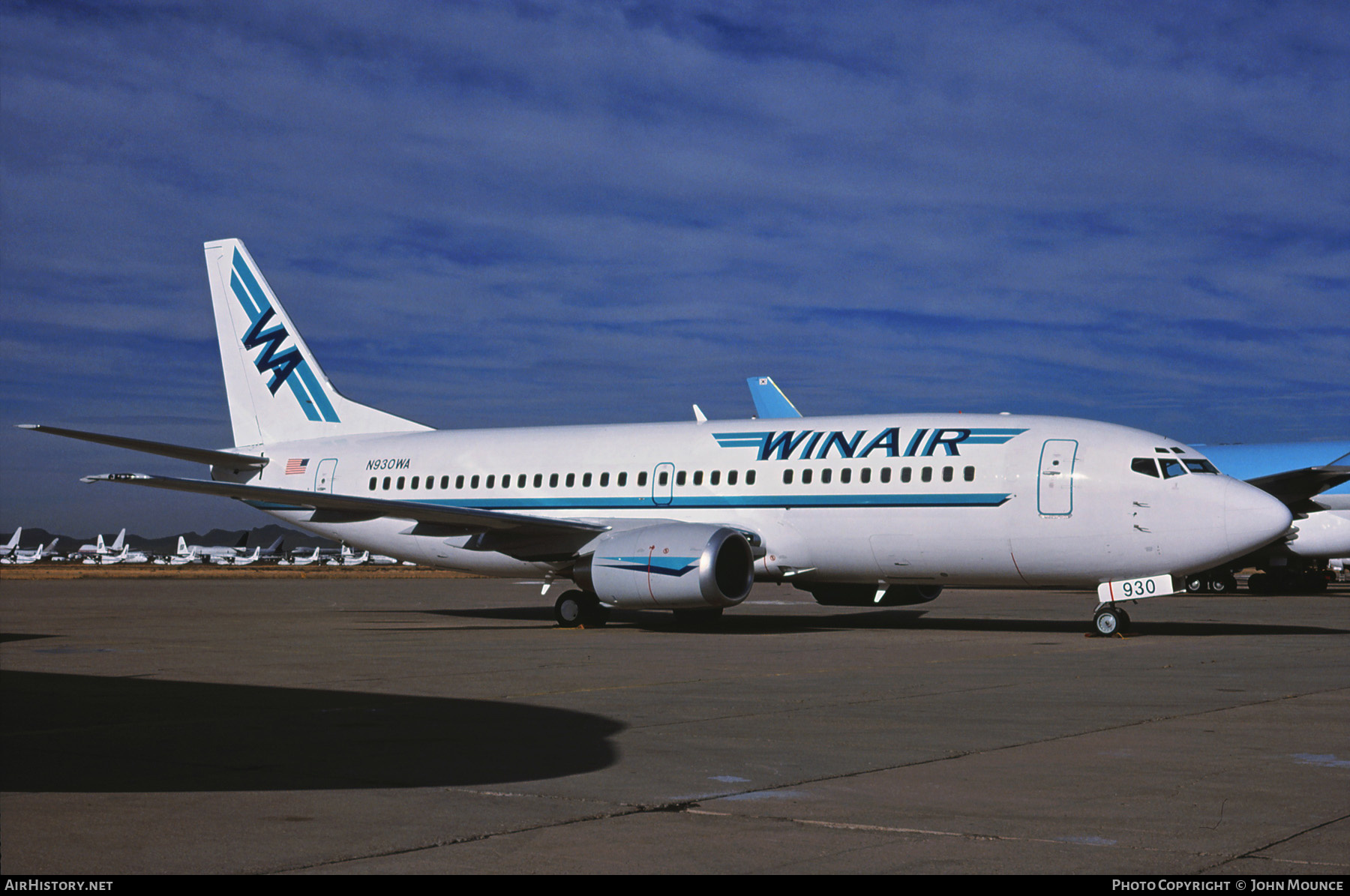 Aircraft Photo of N930WA | Boeing 737-3U3 | WinAir | AirHistory.net #458740