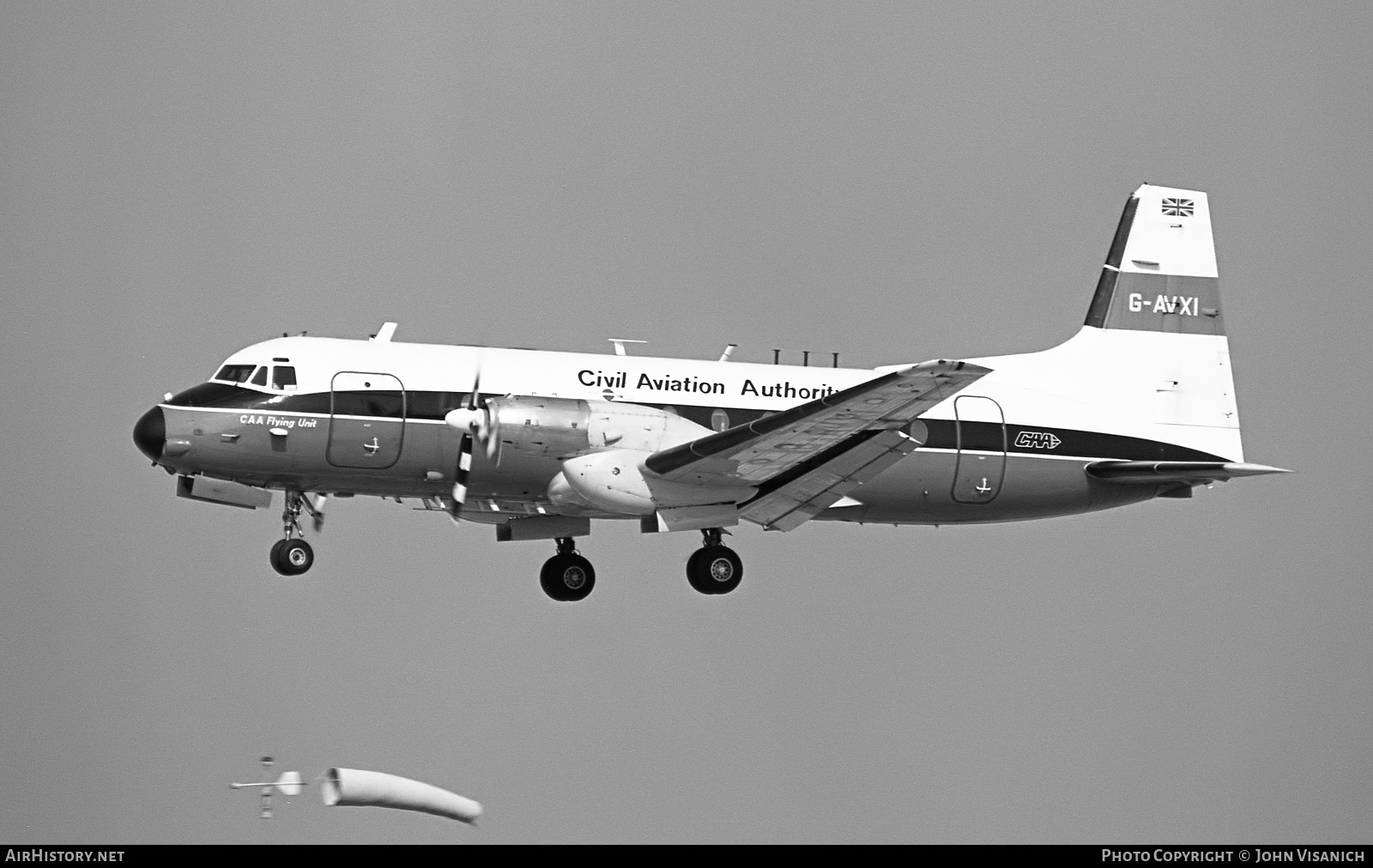 Aircraft Photo of G-AVXI | Hawker Siddeley HS-748 Srs2A/238 | Civil Aviation Authority - CAA | AirHistory.net #458749