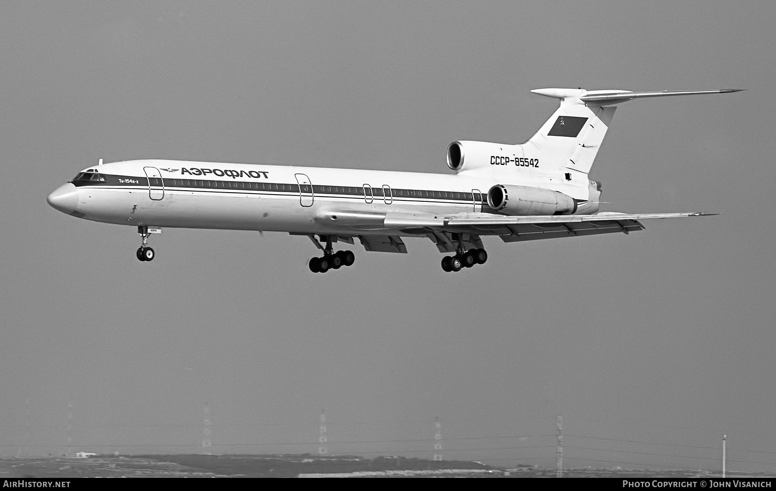 Aircraft Photo of CCCP-85542 | Tupolev Tu-154B-2 | Aeroflot | AirHistory.net #458759