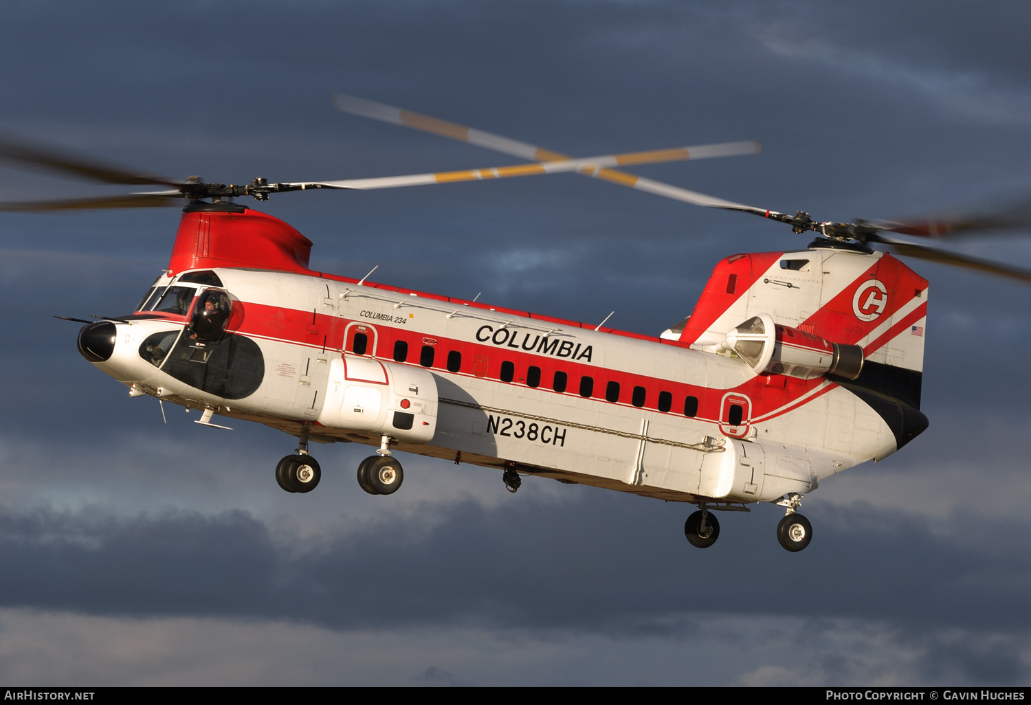 Aircraft Photo of N238CH | Boeing Vertol 234UT | Columbia Helicopters | AirHistory.net #458773