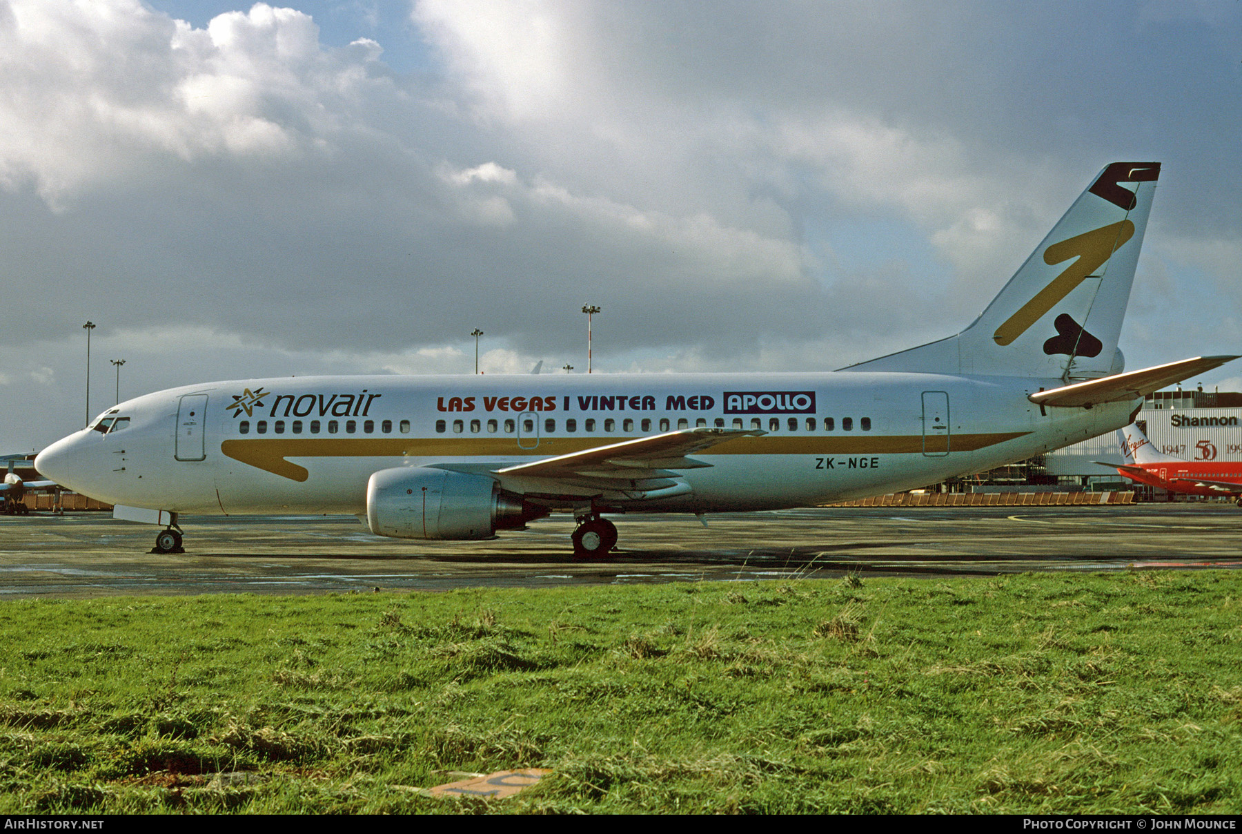 Aircraft Photo of ZK-NGE | Boeing 737-3U3 | Novair | AirHistory.net #458778