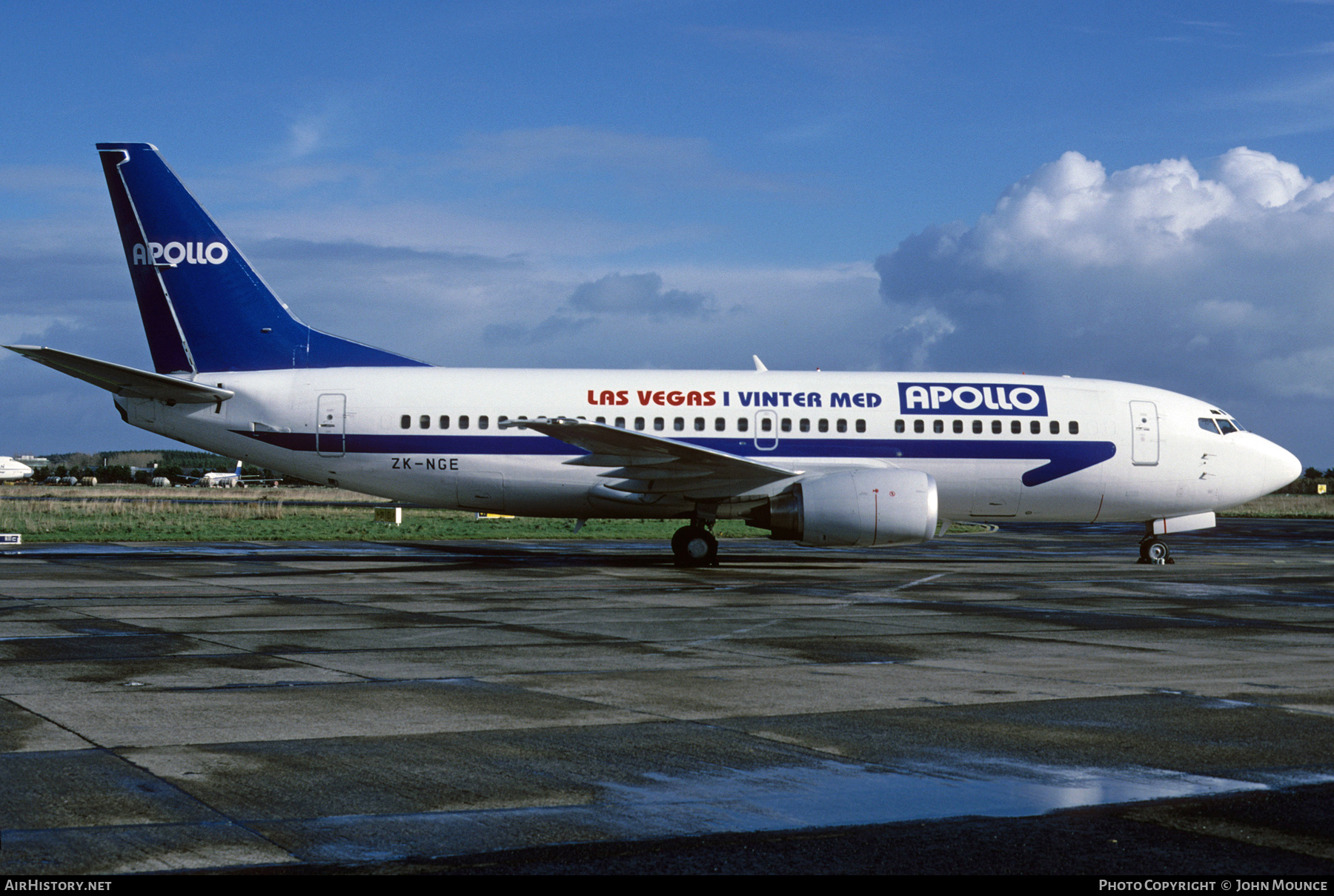 Aircraft Photo of ZK-NGE | Boeing 737-3U3 | Apollo Travel | AirHistory.net #458784