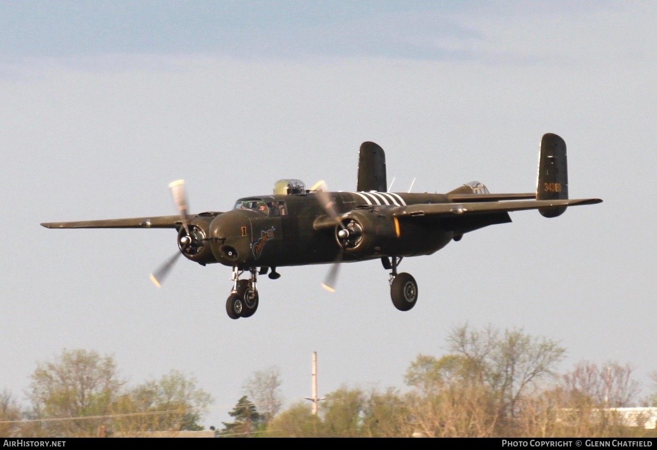 Aircraft Photo of N5548N / 34380 | North American B-25H Mitchell | USA - Air Force | AirHistory.net #458788