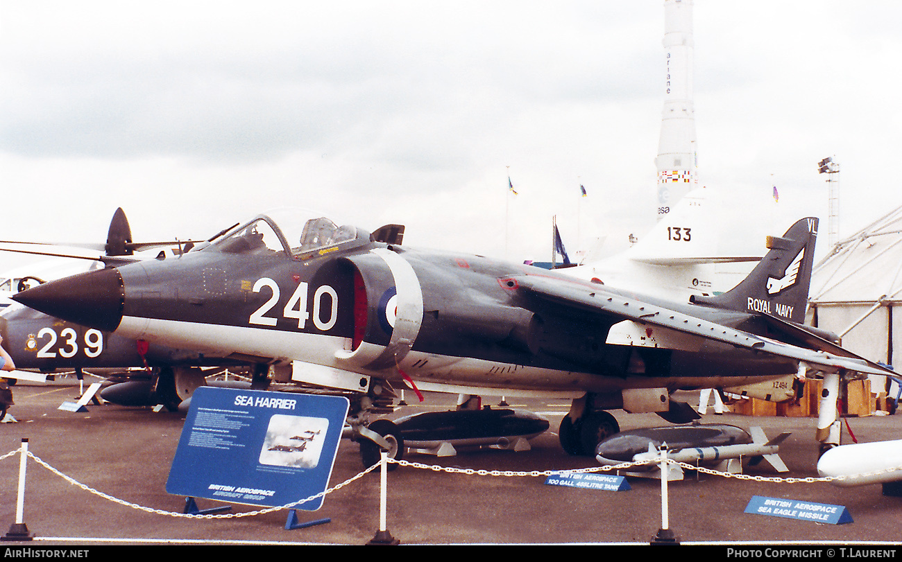 Aircraft Photo of XZ494 | British Aerospace Sea Harrier FRS1 | UK - Navy | AirHistory.net #458804