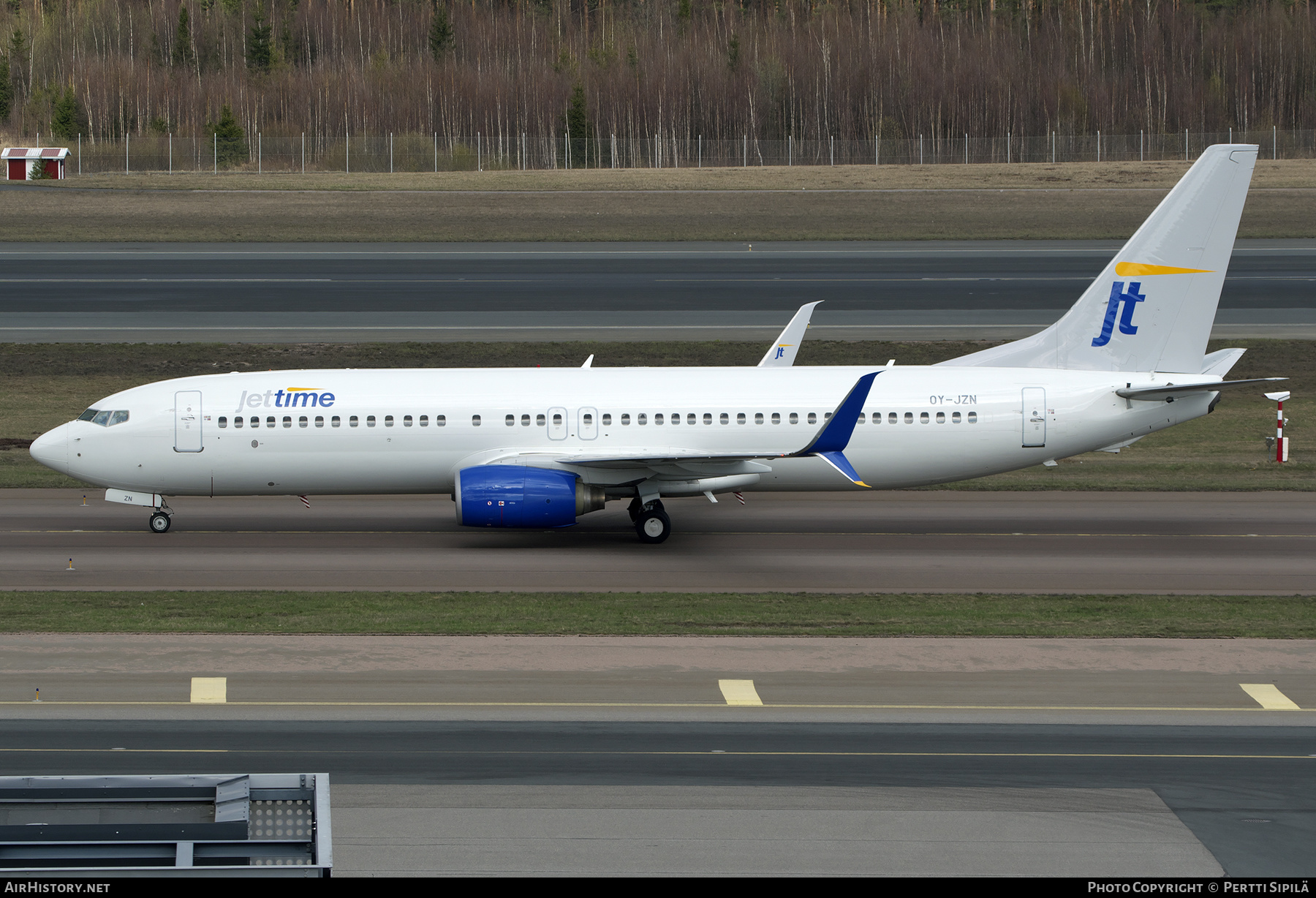 Aircraft Photo of OY-JZN | Boeing 737-8K5 | Jettime | AirHistory.net #458811