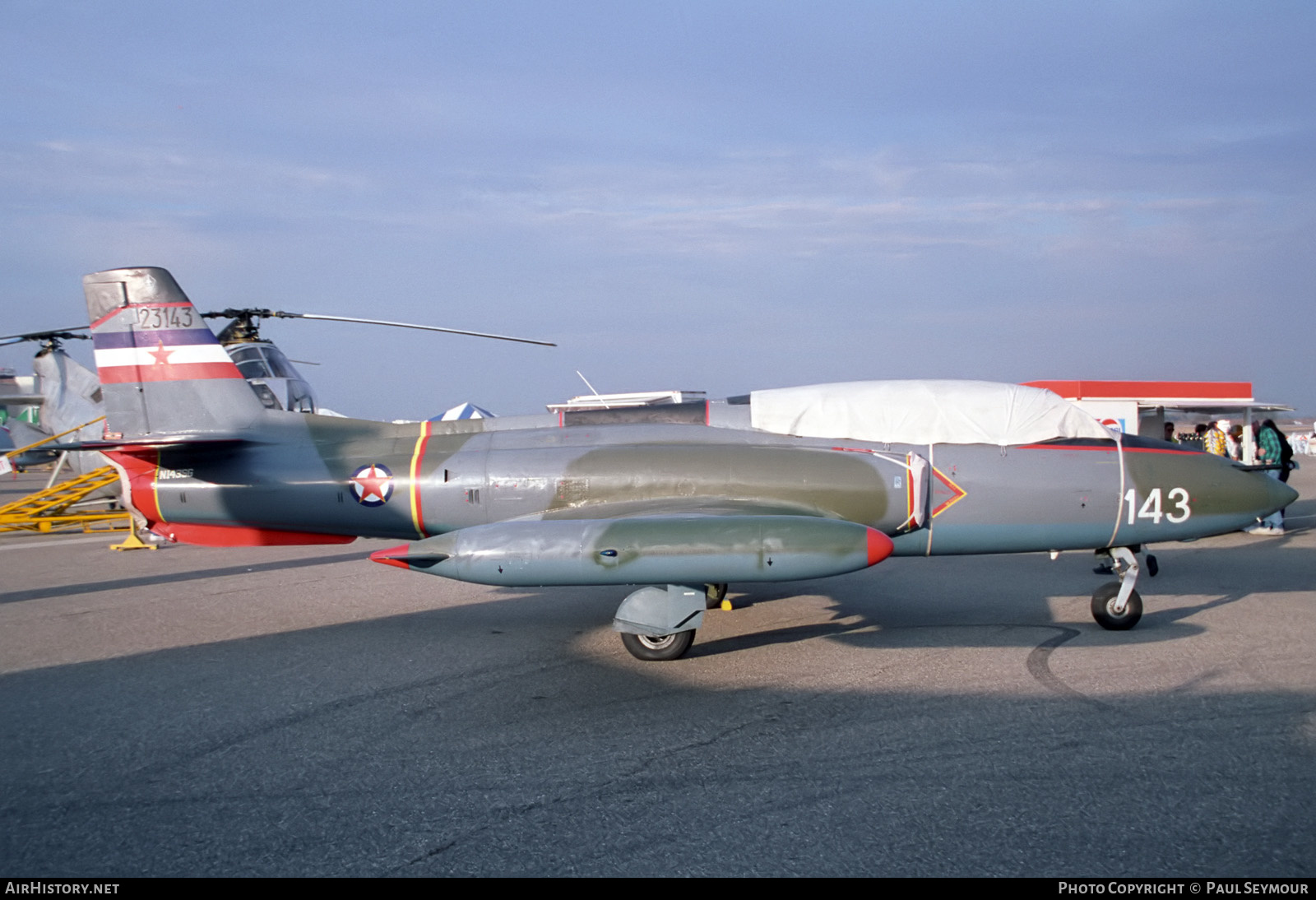 Aircraft Photo of N143SG / 23143 | Soko G-2A Galeb | Yugoslavia - Air Force | AirHistory.net #458839