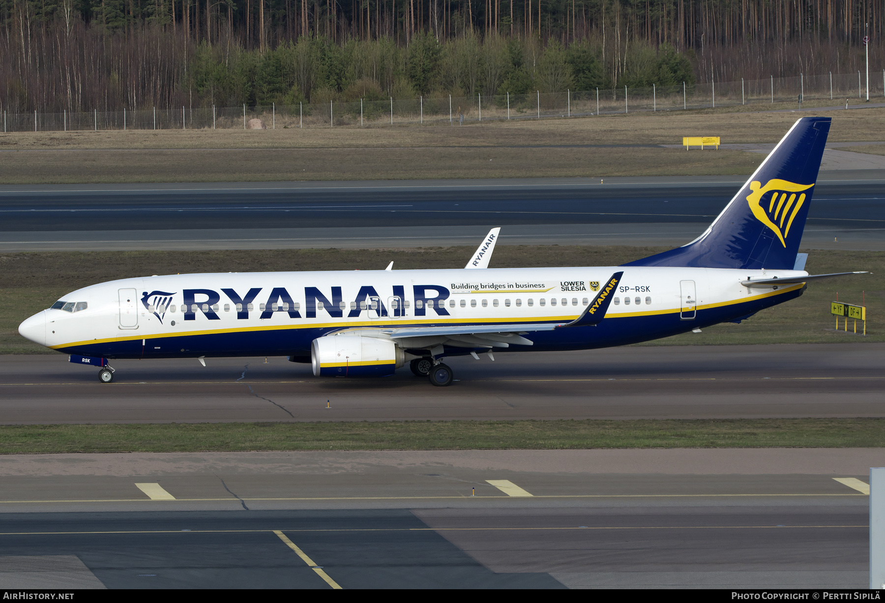 Aircraft Photo of SP-RSK | Boeing 737-800 | Ryanair | AirHistory.net #458840