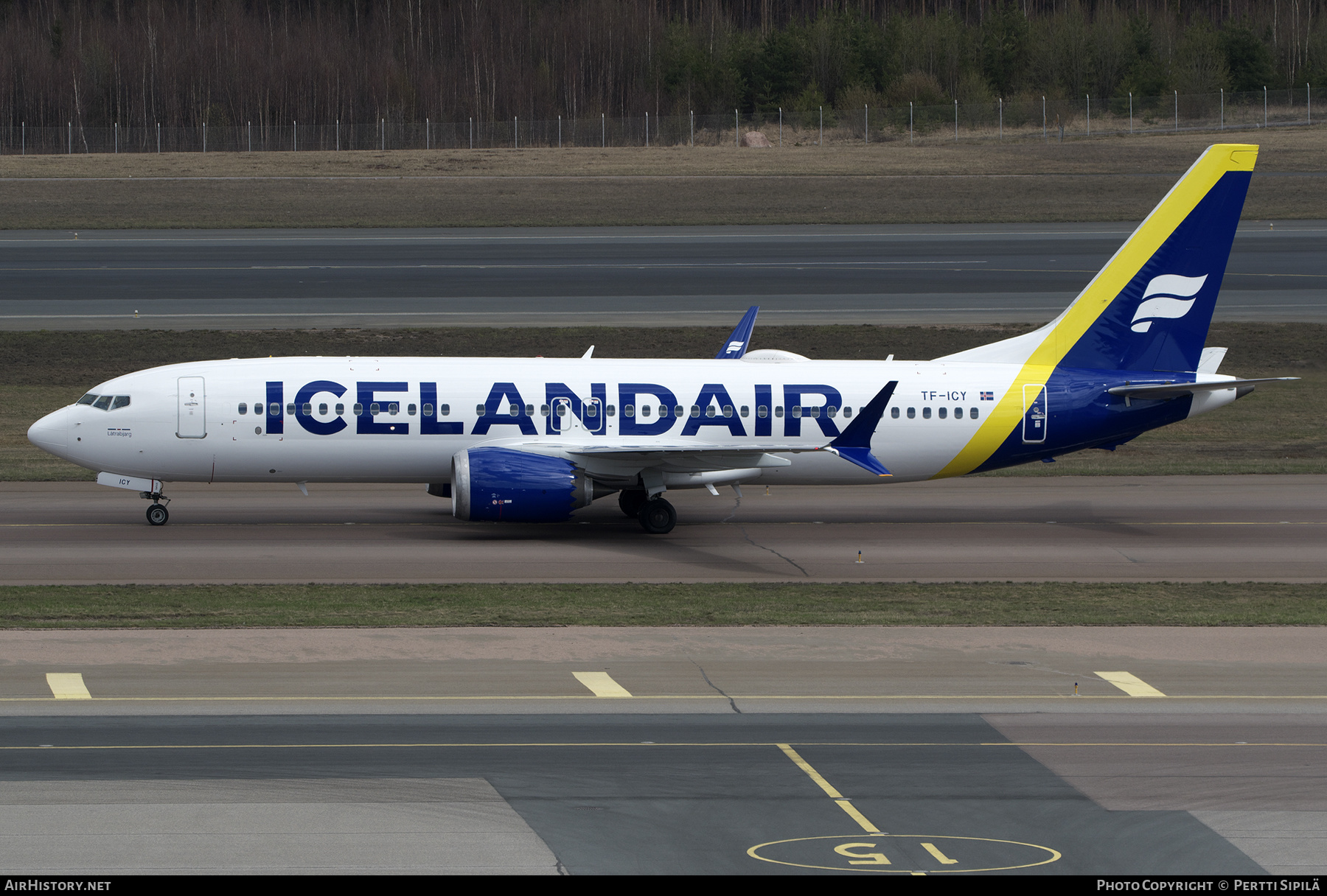 Aircraft Photo of TF-ICY | Boeing 737-8 Max 8 | Icelandair | AirHistory.net #458852