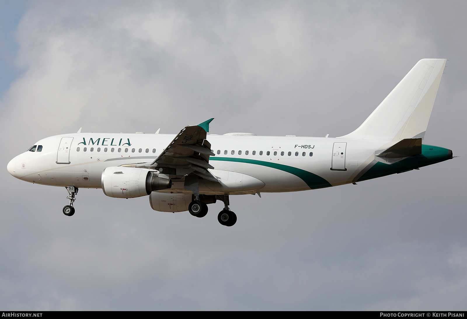 Aircraft Photo of F-HDSJ | Airbus A319-112 | Amelia | AirHistory.net #458883