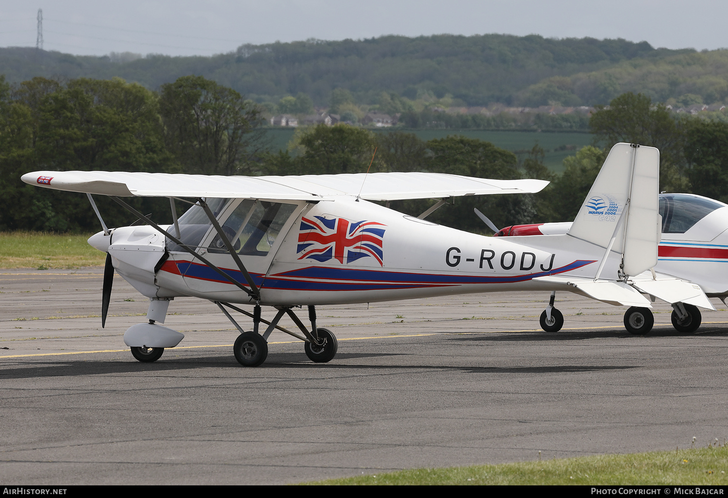 Aircraft Photo of G-RODJ | Comco Ikarus C42-FB80 | AirHistory.net #458884