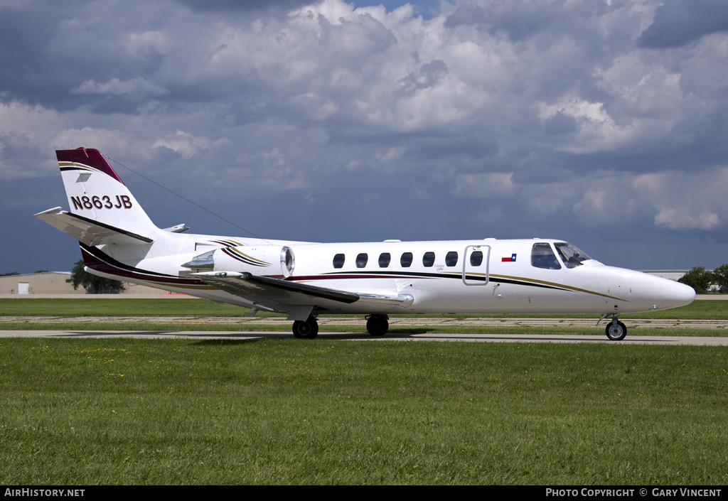 Aircraft Photo of N863GB | Cessna 560 Citation Ultra | AirHistory.net #458894