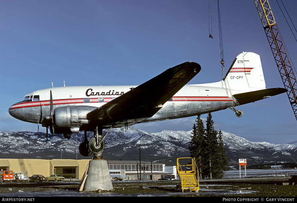 Aircraft Photo of CF-CPY | Douglas C-47 Skytrain | Canadian Pacific Airlines | AirHistory.net #458904
