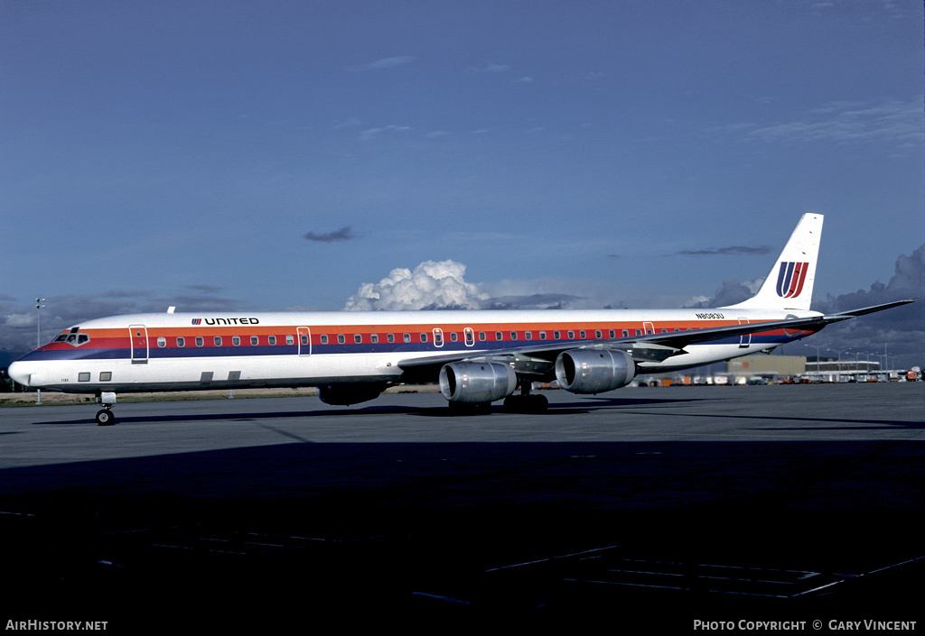 Aircraft Photo of N8083U | McDonnell Douglas DC-8-71 | United Airlines | AirHistory.net #458920
