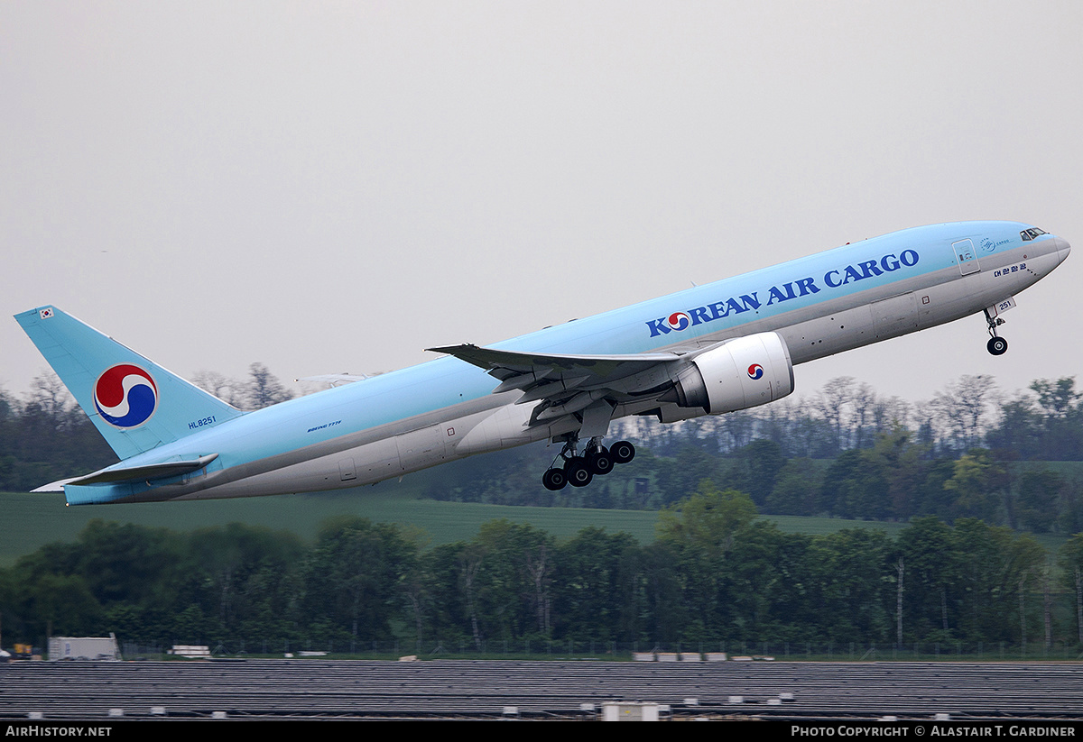 Aircraft Photo of HL8251 | Boeing 777-FB5 | Korean Air Cargo | AirHistory.net #458926